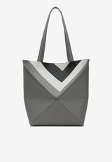 Loewe Medium Puzzle Fold Tote Bag Gray A779G50X96LE/R_LOEW-0146
