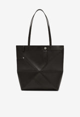 Loewe Medium Puzzle Fold Tote Bag Dark Brown A779G50X98LE/S_LOEW-0041