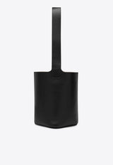 Loewe Medium Pebble Leather Bucket Bag Black AANBBBWX01LE/R_LOEW-1100