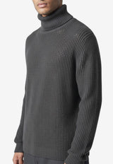 "Soie d'Hiver" Turtleneck Sweater