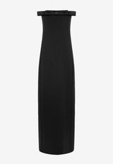 Tom Ford Envers Strapless Gown with Bow Black AB3642-FAX1710 NAA