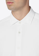 XACUS Buttoned Poplin Shirt White ACT558ML11460/P_XACUS-001