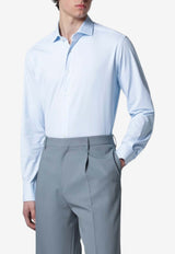 XACUS Active Tailored-Fit Shirt Light Blue ACT558ML11460/S_XACUS-002