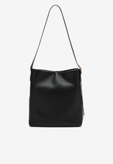 Loewe Draped Leather Shoulder Bag Black ADHBDPTX01LE/S_LOEW-1100