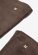 Max Mara Suede Nappa Gloves Taupe AFIDEESUEDESUE/R_MAXM-004