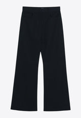 Acne Studios Pinstripe Straight-Leg Pants Navy AK0927CO/R_ACNE-BG3