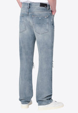 Amiri MX1 Straight-Leg Ripped Jeans Blue AMDNGH1085CO/R_AMIRI-406
