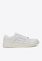 Amiri Skel Leather Low-Top Sneakers White AMFOSR1100LE/R_AMIRI-194