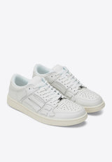Amiri Skel Leather Low-Top Sneakers White AMFOSR1100LE/R_AMIRI-194