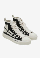 Amiri Skel Court High-Top Sneakers Black AMFOSR1149CO/R_AMIRI-001