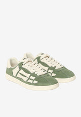 Amiri Pacific Bones Low-Top Sneakers Green AMFOSR1160_OLIVE