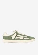 Amiri Pacific Bones Low-Top Sneakers Green AMFOSR1160_OLIVE