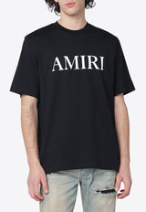 Amiri Logo Print T-shirt Black AMJYTE1073CO/S_AMIRI-001