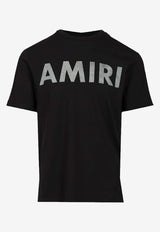 Amiri Logo Print T-shirt Black AMJYTE1214_BLACK