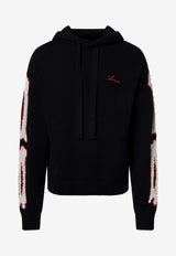 Amiri Bones Hooded Sweatshirt Black AMKNHD1001_BLACK WHIT