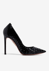 Amourose 105 Openwork Leather Pumps