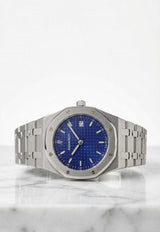 Audemars Piguet Royal Oak Extra-Plate 33mm Stainless Steel Watch Blue APRPEP33SSW_TH