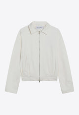 Max Mara Argenta Cropped Sweatshirt White ARGENTACO/R_MAXM-001