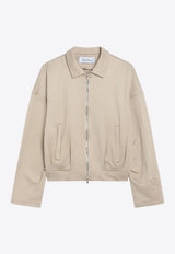 Max Mara Argenta Cropped Sweatshirt Beige ARGENTACO/R_MAXM-003