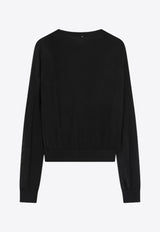 Sportmax Atollo Wool Cardigan Black ATOLLOWO/R_SPORM-006