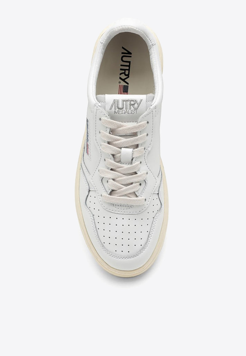 Autry Medalist Low-Top Sneakers AULMLL15/O_AUTRY-LL15 White