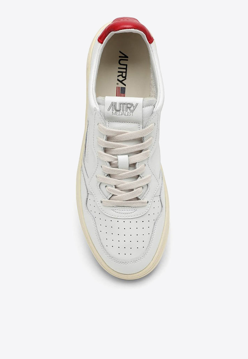Autry Medalist Low-Top Sneakers AULMLL21/O_AUTRY-LL21 White
