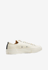 Comme Des Garçons Play X Converse Chuck 70 Canvas Sneakers White AZ-K128-001_WHITE
