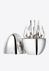 Christofle Mood Flatware Set with Chest - Set of 24 Silver B00065299