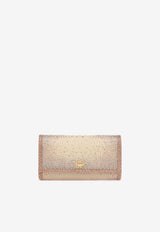 Gianvito Rossi Rania Crystal-Embellished Clutch B00368 RANIA COZPRND SUEDE ORGANZA PRALINE Pink