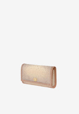 Gianvito Rossi Rania Crystal-Embellished Clutch B00368 RANIA COZPRND SUEDE ORGANZA PRALINE Pink