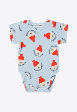 Bobo Choses Babies Morning Egg Print Onesie Light Blue B125AB004CO/Q_BOBO-LB