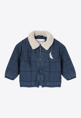Bobo Choses Babies Quilted Denim Jacket Blue B224AB099DE/P_BOBO-411