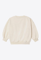 Bobo Choses Boys Wonder Horse Sweatshirt Ivory B224AC038CO/P_BOBO-101