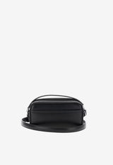 Jacquemus Baneto Leather Messenger Bag Black BAM00429AC01C01_BLACK