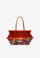 Dolce & Gabbana Large Abstract Flower Print Tote Bag BB2274 AI354 HM4YE Multicolor