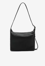 Loewe Loop Grained Leather Hobo Bag Black BB22CMDX01LE/S_LOEW-1100