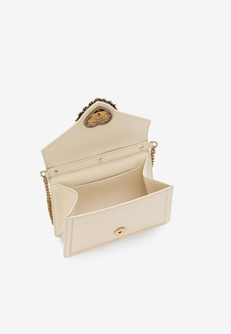 Dolce & Gabbana Small Devotion Top Handle Bag BB6711 AV893 8H000 Cream