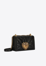 Dolce & Gabbana Medium Devotion Quilted Leather Crossbody Bag Bags Color