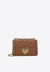 Dolce & Gabbana Medium Devotion Quilted Leather Crossbody Bag Bags Color