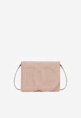Dolce & Gabbana DG Logo Crossbody Bag in Calf Leather Blush BB7287 AW576 80402