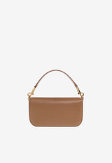 Dolce & Gabbana 3.5 DG Logo Leather Crossbody Bag Brown BB7603 AW576 8Z093