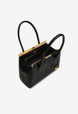 Dolce & Gabbana Marlene Everyday Shoulder Bag in Grained Leather Black BB7734 A3G19 80999