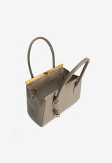 Dolce & Gabbana Marlene Everyday Shoulder Bag in Grained Leather Beige BB7734 A3G19 8I399