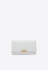 Dolce & Gabbana Marlene Leather Clutch Bag White BB7756A3G19/Q_DOLCE-80002