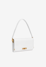Dolce & Gabbana Marlene Grained Leather Clutch Bag White BB7756 A3G19 80002