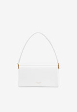 Dolce & Gabbana Marlene Grained Leather Clutch Bag White BB7756 A3G19 80002