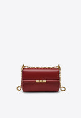 Dolce & Gabbana Marlene Leather Shoulder Bag Red BB7766A3G19/Q_DOLCE-83027