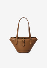 Dolce & Gabbana Capri Calf Leather Tote Bag Caramel BB7815-AK274-8Z093