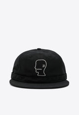 Brain Dead Logohead Baseball Cap Black BDF25H010047CO/R_BRAID-BLK
