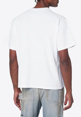 Brain Dead Subconscious Printed T-shirt White BDP25TOO0044CO/Q_BRAID-WHT